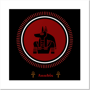 Anubis Ancient Egyptian God Posters and Art